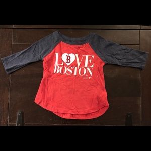 Boston Red Sox Long Sleeve T-shirt 18 to 24